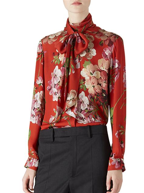 gucci floral kurta|gucci women's clothing.